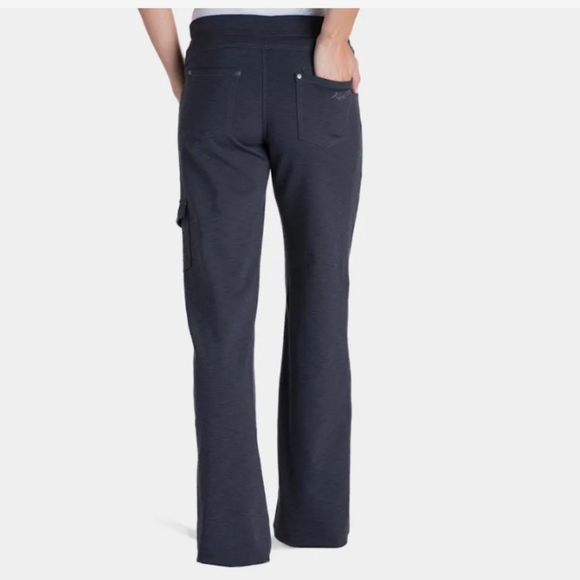 Kuhl Gray Mova Cargo Straight Leg Pants Size 6 Regular - Picture 3 of 13